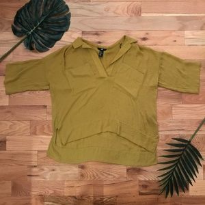 Mustard Blouse | H&M
